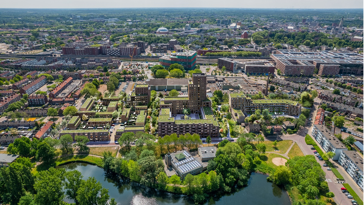 NBU begint bouw van appartementencomplex District in Breda met 50 luxe woningen