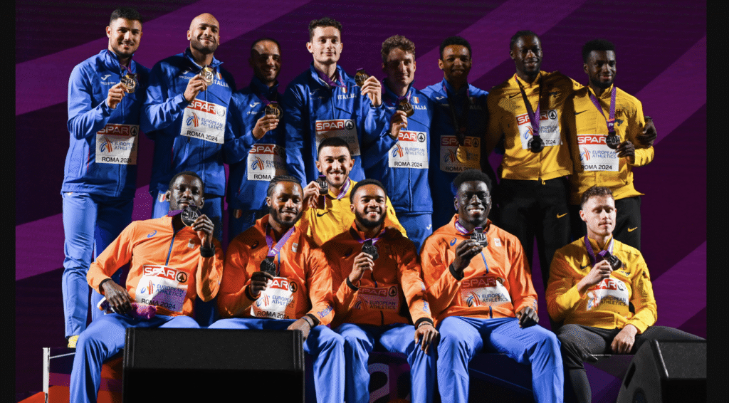 Nederlandse estafetteteams winnen brons op Wereld Kampioenschappen Atletiek in Tokio