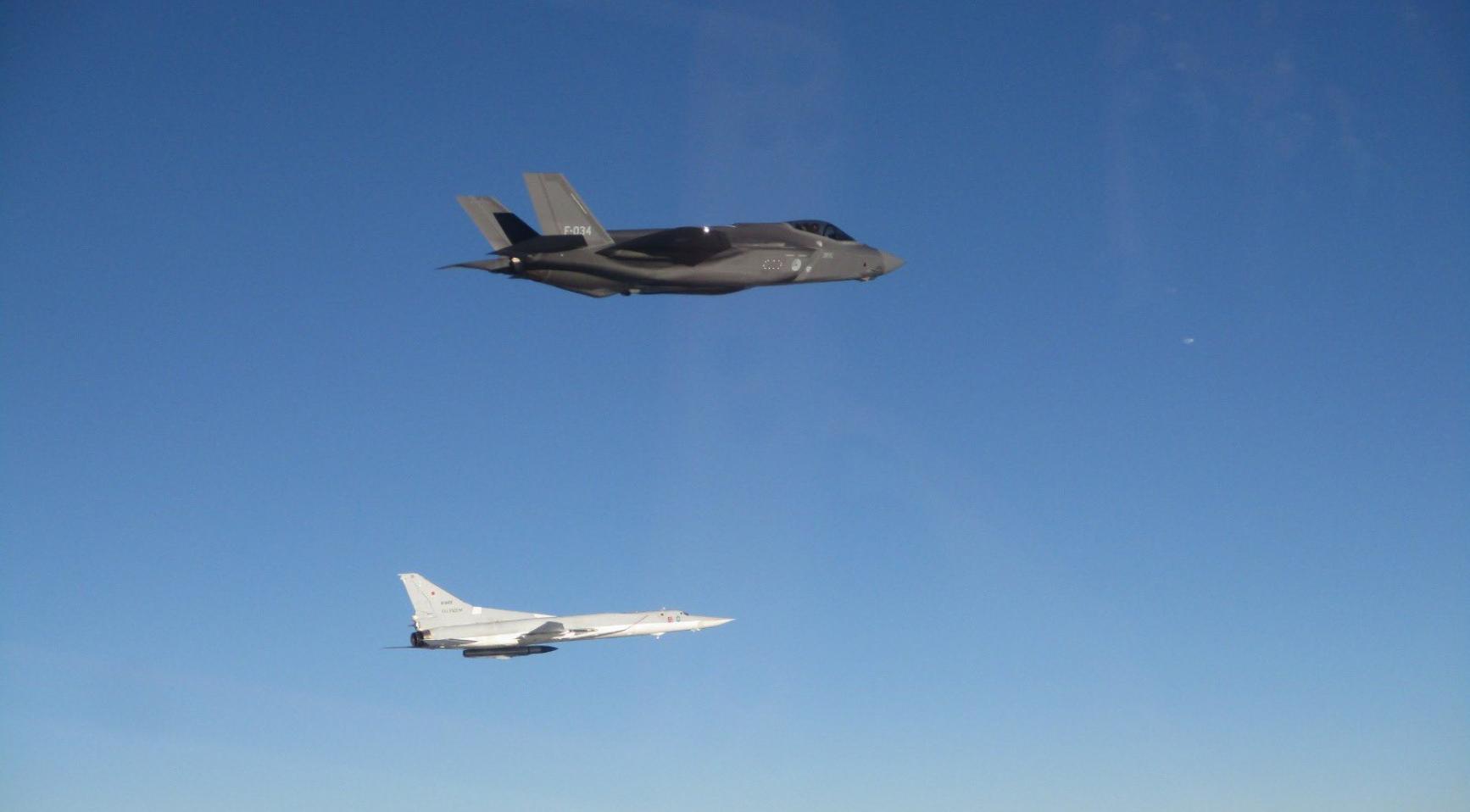 Nederlandse F-35 helpt Polen Russische drones in Pools luchtruim neer te schieten