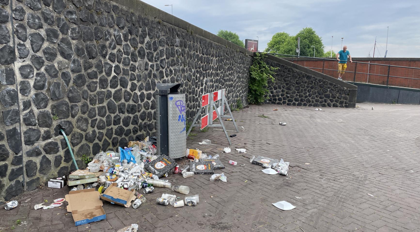 Nieuwe AI-app helpt afval in Amsterdam in kaart te brengen