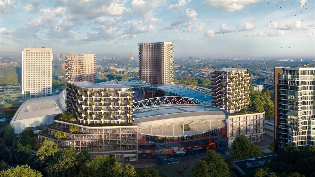 Nieuwe woontorens rond stadion Galgenwaard moeten bijdragen aan woningbouw en leefbaarheid in Utrecht