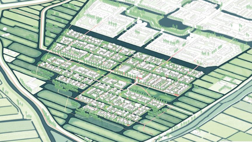 Noord-Holland investeert 4,4 miljoen euro in bereikbaarheid nieuwbouw Nieuw-Vennep West