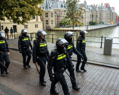 Schade aan Binnenhof door rellen bedraagt 55.000 euro