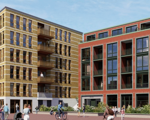 V&D Roosendaal maakt plaats voor nieuw houten woongebouw met 163 huurwoningen