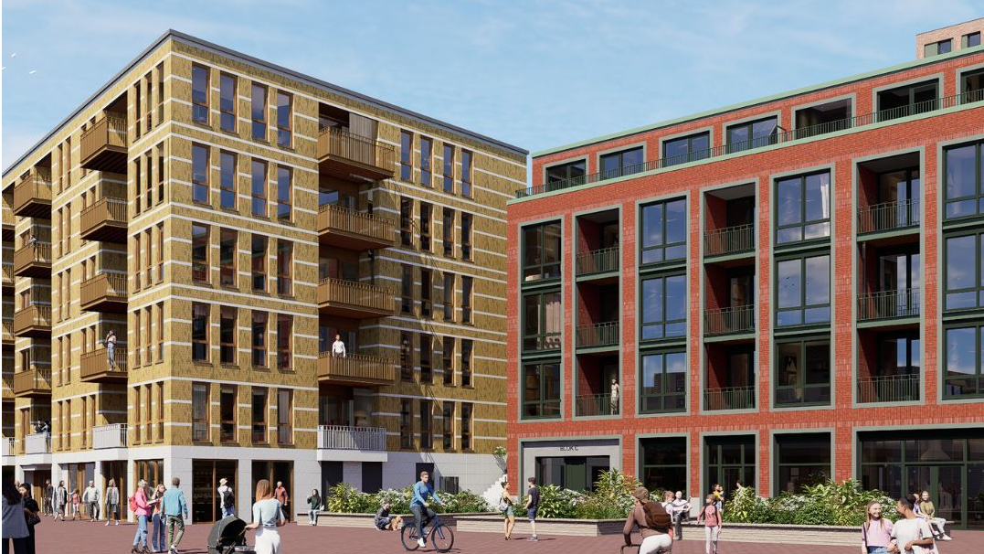 V&D Roosendaal maakt plaats voor nieuw houten woongebouw met 163 huurwoningen