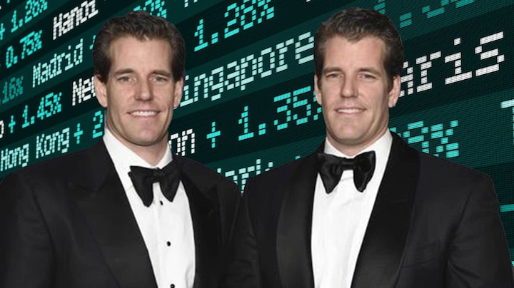 Winklevoss-tweelingen vermeerderen vermogen door beursgang van cryptovaluta