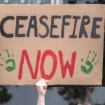 Zeven Nederlanders gearresteerd tijdens solidariteitsprotest voor Gaza in Londen vrijgelaten