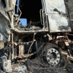 Russische luchtaanvallen treffen graantransport in Tsjernihiv