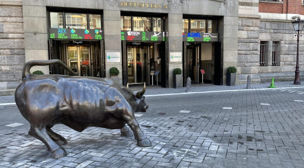 AEX in Amsterdam opent op donderdag op recordhoogte van 958,97 punten