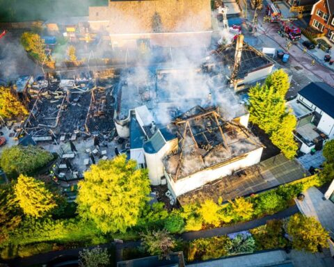 Brand in partycentrum Ridderkerk doet politie vermoeden van brandstichting