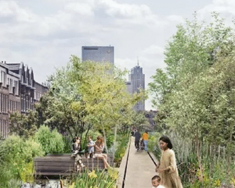 Hofbogenpark in Rotterdam weer vertraagd door beëindiging samenwerking met aannemers