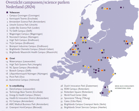 Kadans en ASR leiden de markt voor science parken in Nederland