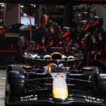 Max Verstappen eindigt als tweede in de Grote Prijs van Singapore; George Russell wint de race