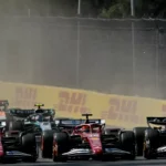 Max Verstappen herstelt zich naar de derde plek na chaotische start in de Grote Prijs van Mexico