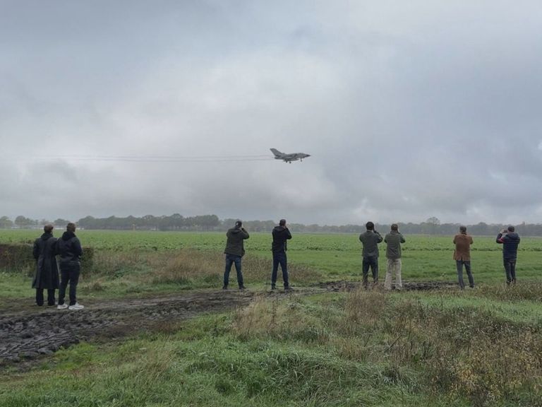NAVO-oefening in Volkel trekt grote belangstelling van vliegtuigspotters
