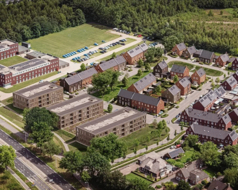 Nieuwe woonwijk De Wijer in Hapert biedt 42 grondgebonden woningen en 81 appartementen