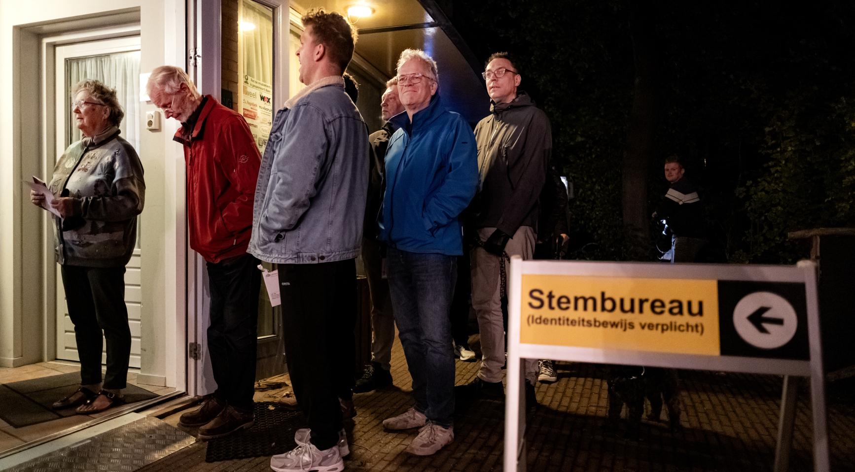Opkomst bij Nederlandse verkiezingen geschat op 76,3 procent, licht lager dan in 2023