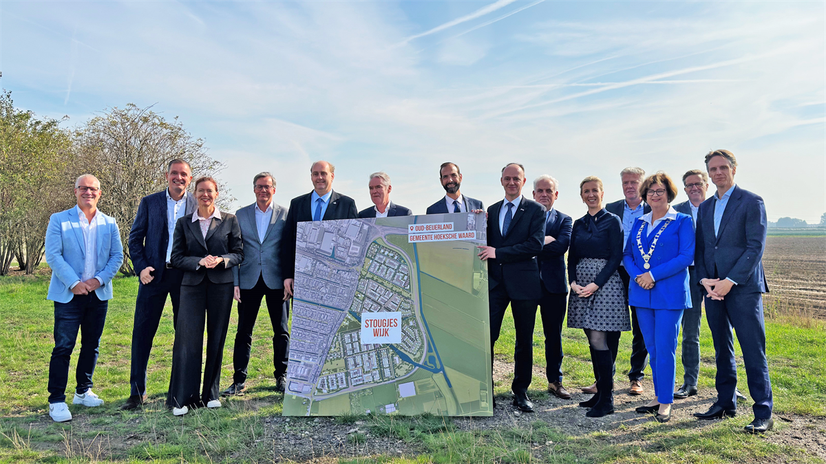 Oud-Beijerland voegt bijna 2.500 nieuwe woningen toe met publiek-private samenwerking