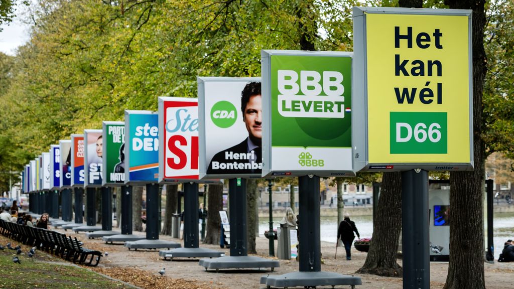 Peilingwijzer: D66 blijft groeien, veel kiezers zijn nog onbeslist
