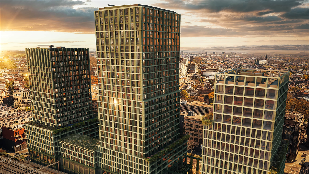 Raad van State: nieuwe Leidse woontorens komen niet in gevaar voor windvang