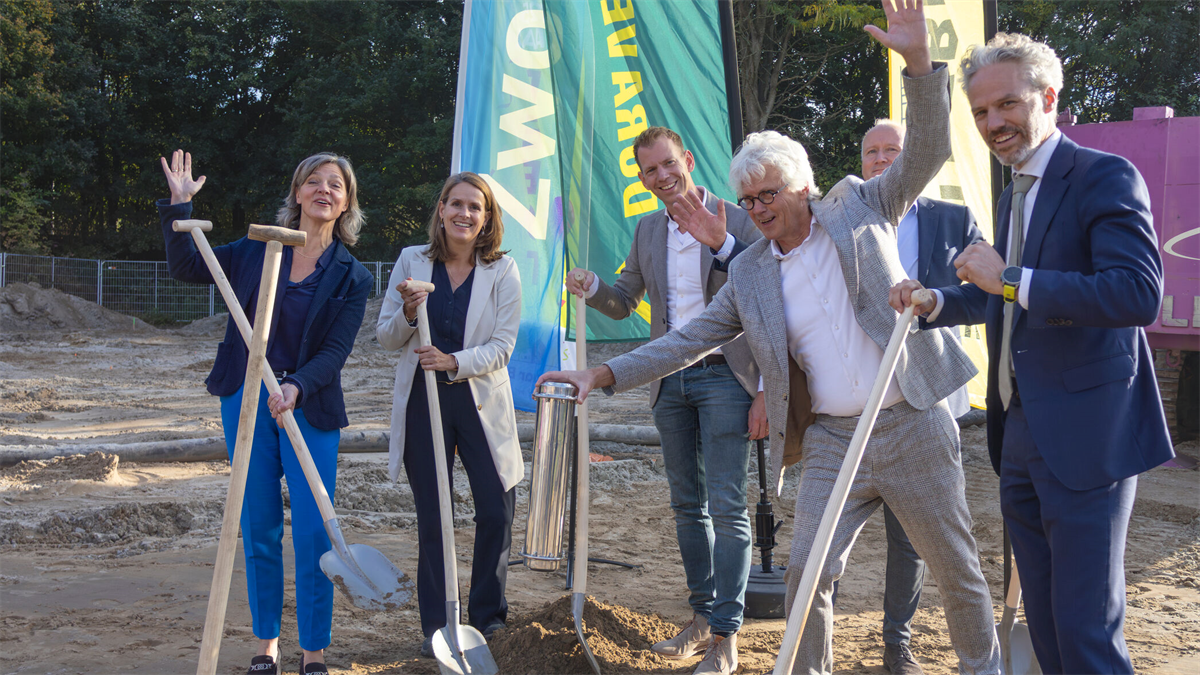 Trebbe en Dura Vermeer starten bouw van nieuwe woonwijk in Zwolle met 280 woningen