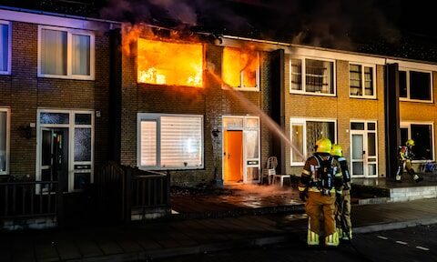 Verzekeraars: daling van schadeclaims door woningbranden in het afgelopen jaar