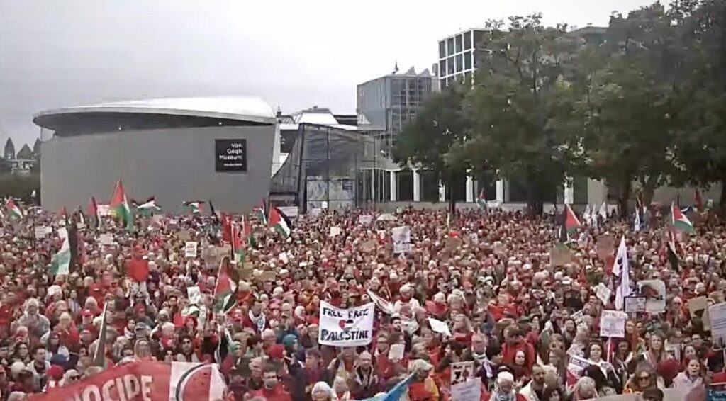 Vier Nederlandse activisten van de Gaza-flotilla veilig aangekomen in Madrid, terug naar Nederland vandaag