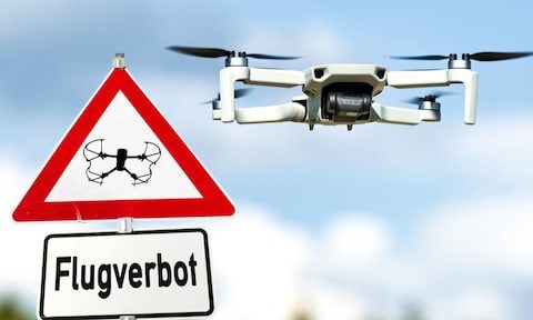 Vlucht vertraagd of geannuleerd door drones krijgt geen compensatie