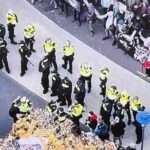 Zes arrestaties bij protest tegen asielzoekerscentrum in Amersfoort; onrust ook in Hoorn