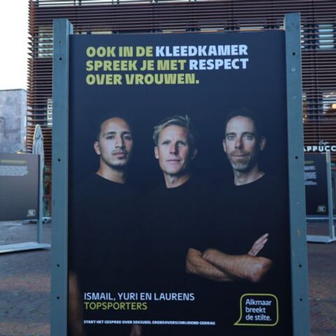 Alkmaarse mannen organiseren campagne tegen grensoverschrijdend gedrag en geweld tegen vrouwen