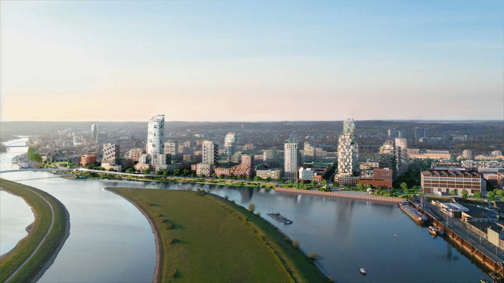 Arnhem zet stap verder in de ontwikkeling van Rijnpark met 7.000 woningen
