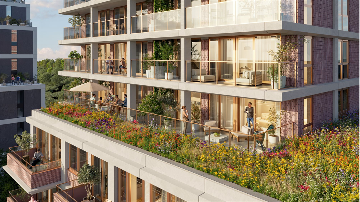 Bouwinvest neemt 67 duurzame appartementen over in Amsterdam Nieuw-West