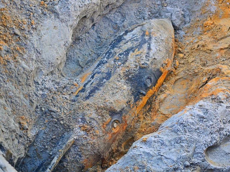 Drie WOII-bommen ontdekt in Knegsel, Brabant