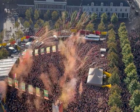 Drukte tijdens de elfde van de elfde in Den Bosch vergelijkbaar met carnaval