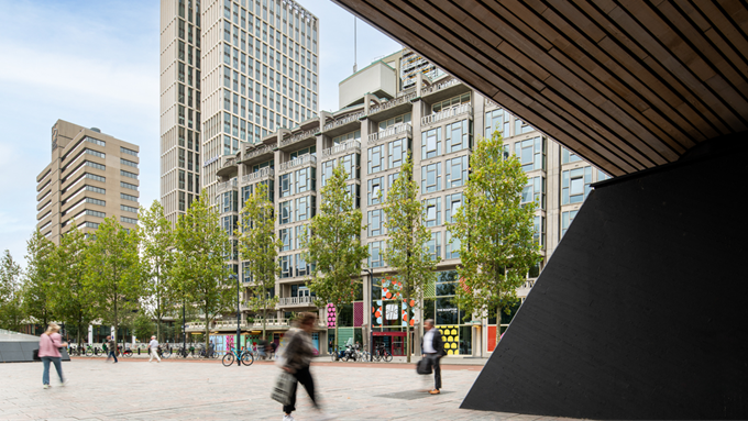 Eidra huurt 2.280 m2 kantoorruimte in Groot Handelsgebouw, verhuur op 99%