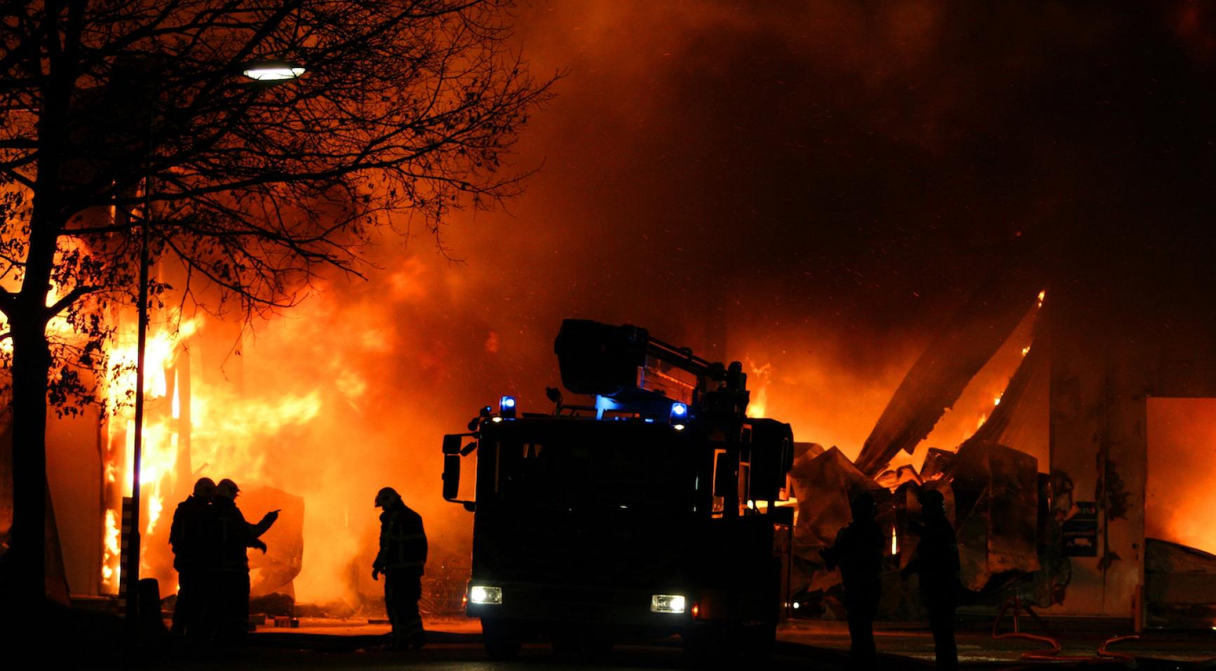 Hotel in Westkapelle verwoest door grote brand tijdens de nacht