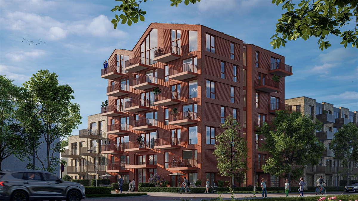 Ingenious ontwikkelt 88 sociale huurwoningen en 6 koopwoningen in Veenendaal