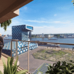 Koningin Máxima opent eerste circulaire houten woontoren Sawa in Rotterdam