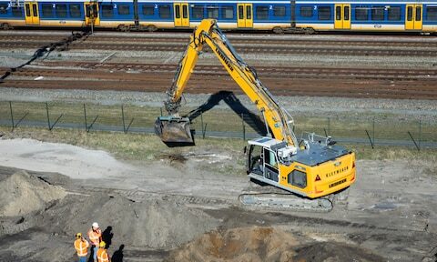 Meer nieuwbouw langs het spoor als gevolg van stillere treinen