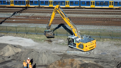 Meer nieuwbouw langs het spoor als gevolg van stillere treinen