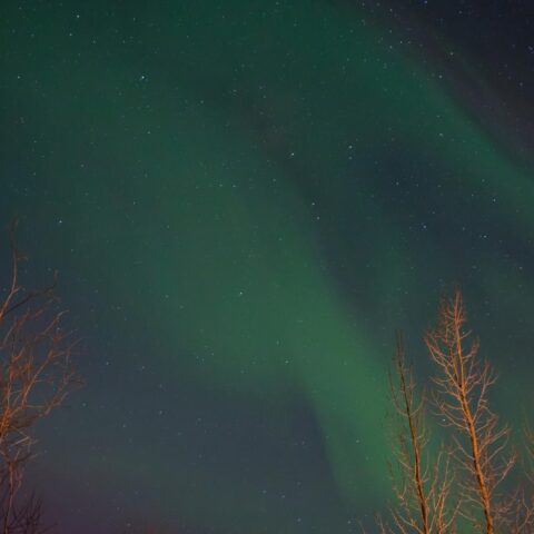 Noorderlicht opnieuw zichtbaar in Nederlandse lucht vanavond, indien de bewolking het toestaat