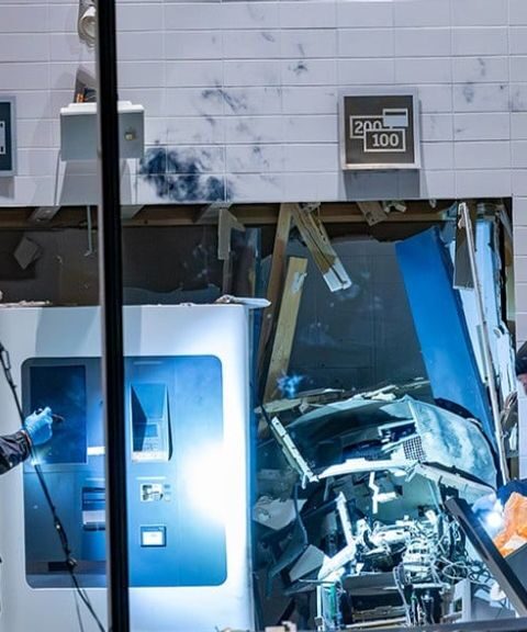 Plofkraak in outletcentrum Halfweg, politie roept getuigen op