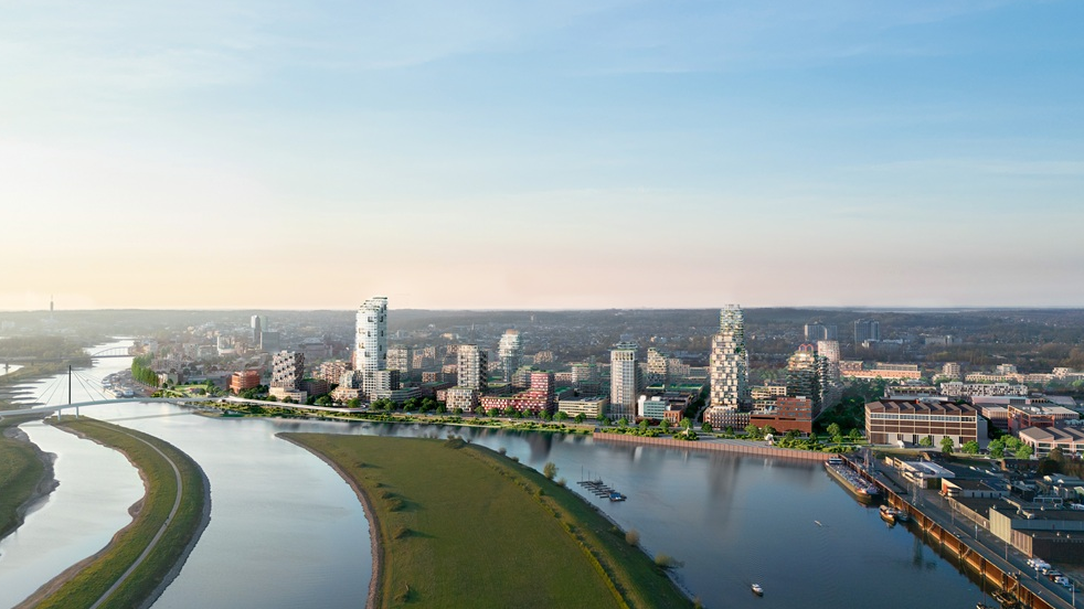 Rijnpark Arnhem: transformatie van oude spoorzone naar gemengd stadsdeel met 7000 woningen