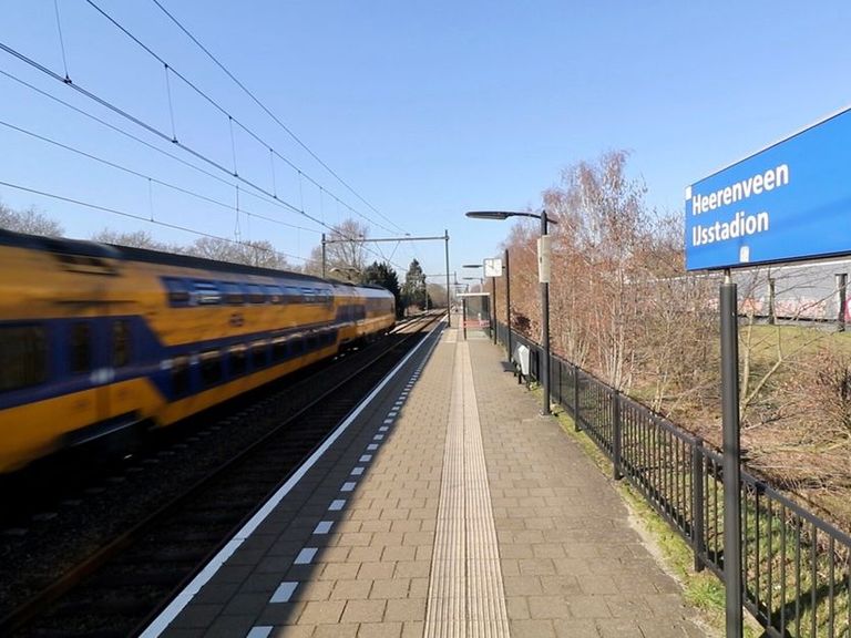 Treinstation Heerenveen IJsstadion weer open voor schaatstoernooien in 2026