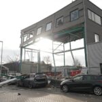 Deel van gebouw stort in Schiedam in tijdens sloopwerkzaamheden; niemand gewond
