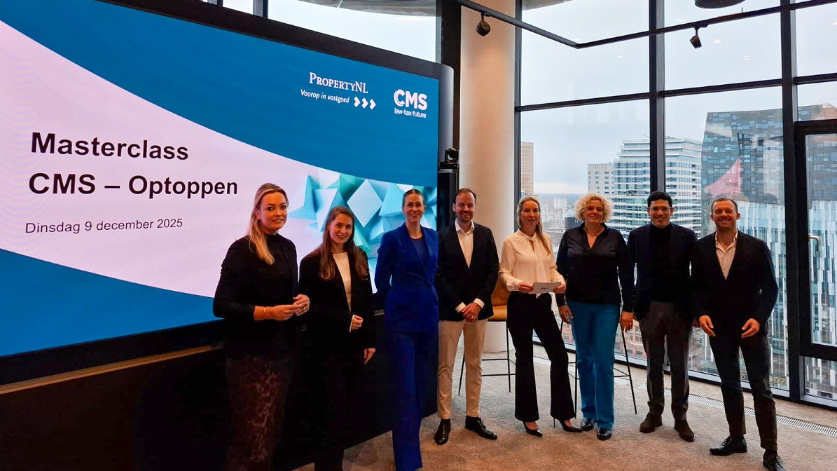 Eerste masterclass over optoppen biedt inzicht in kansen en uitdagingen van projectontwikkeling