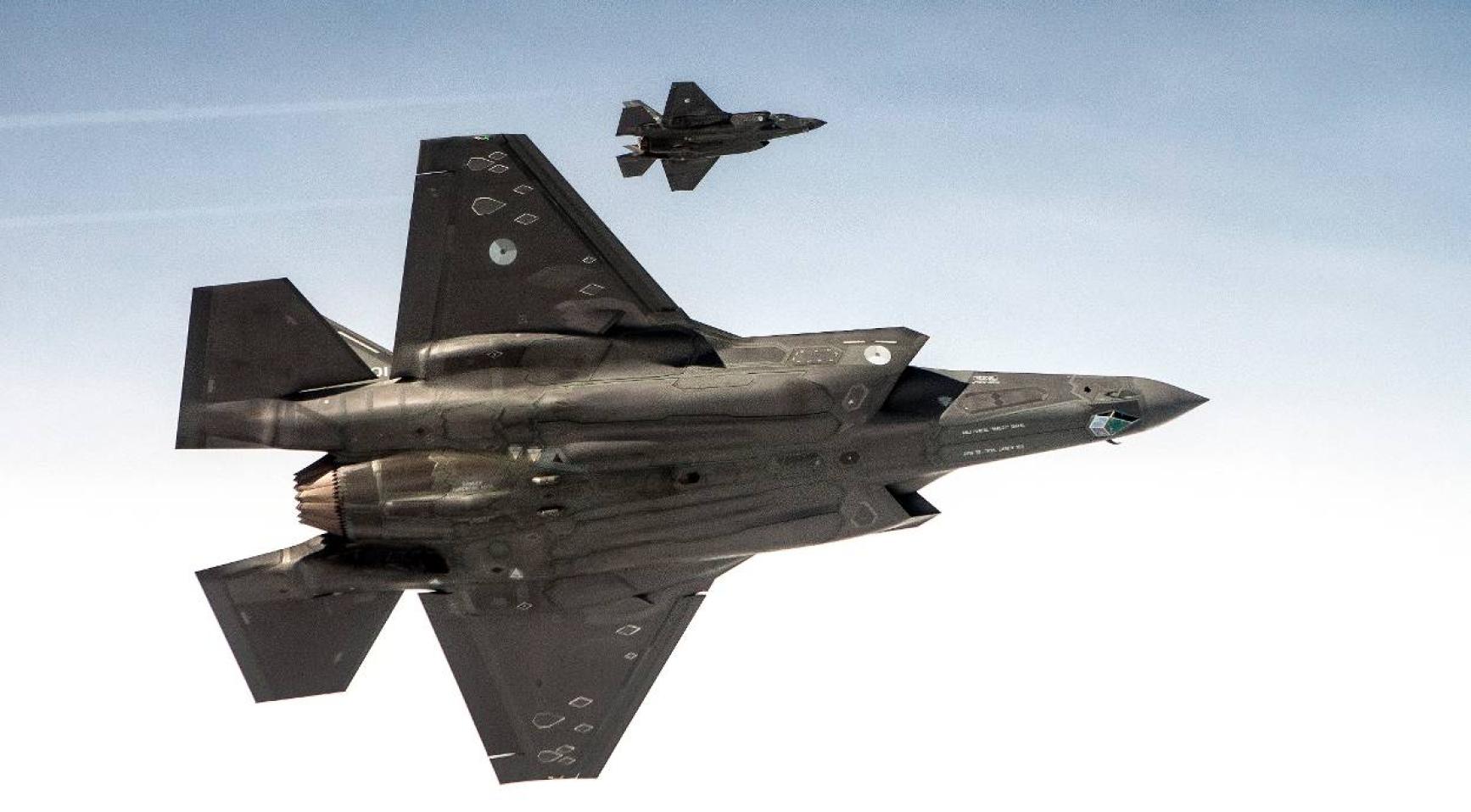 F-35's ingezet om onbekend vliegtuig nabij vliegbasis Volkel te onderscheppen