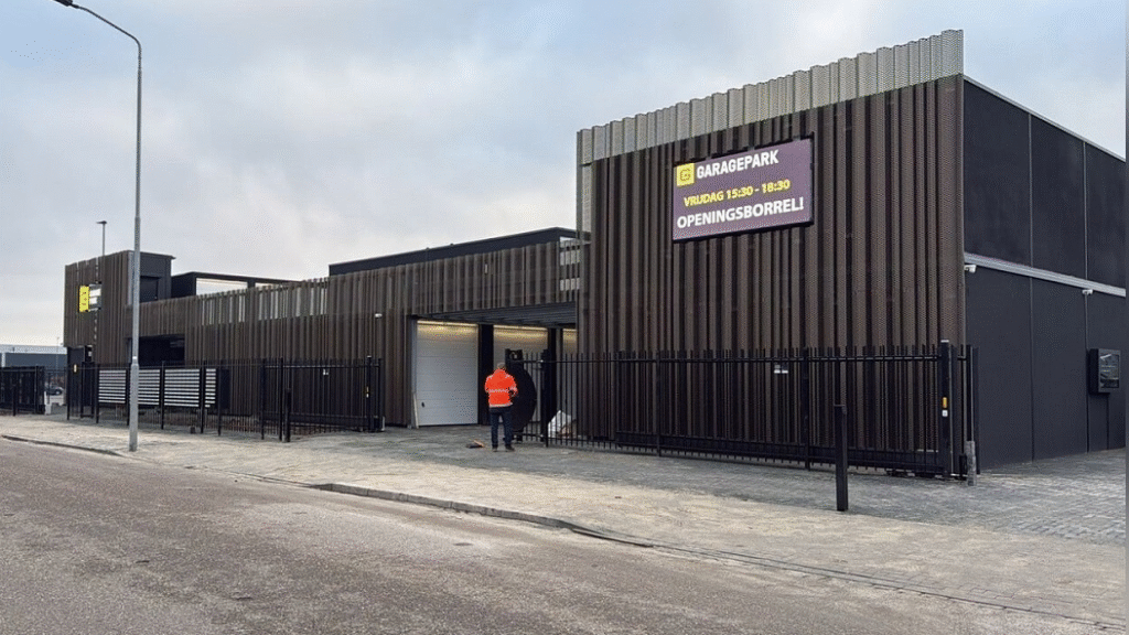 GaragePark opent nieuwe opslaglocatie in Den Bosch voor ondernemers en particulieren