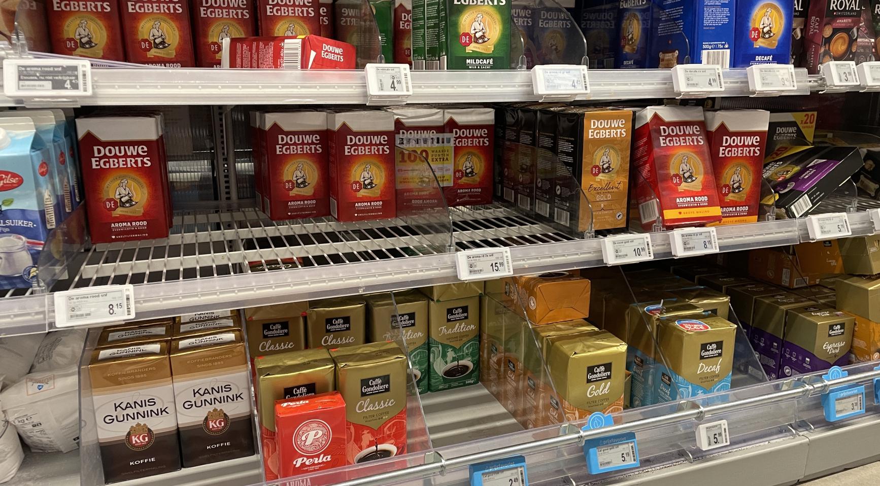 Jumbo herintroduceert Douwe Egberts koffie na prijsdispuut