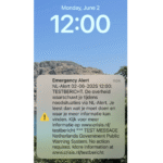 NL-Alert пройдет тест в 12:00 1 декабря по всей стране